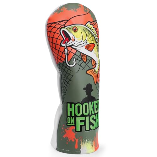 Golf Hybrid Headcovers by HOOKED ON GOLF (Hybrid Cover)