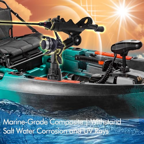 2 Pack Kayak Fishing Rod Holder for Track Mount