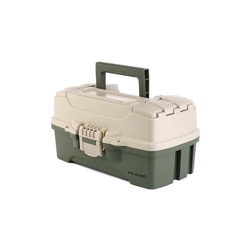 One Tray Tackle Box (Green/Tan / One-Tray / One-Tray)