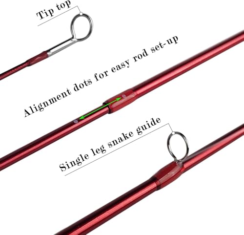 4'0'' Practice Fly Rod for Beginners Casting 3 Pieces Game Fly Fishing Rod (With New Practice Line)