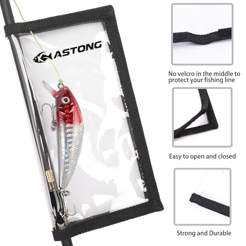 Clear PVC Fishing Lure Wraps 4 (Black / 10pcs(5m+5l))
