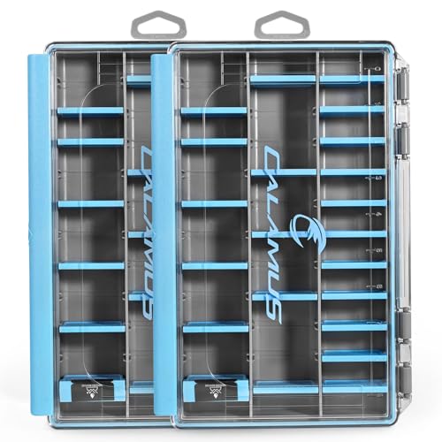 DryVault Waterproof Fishing Tackle Box (3600(2 Pack))