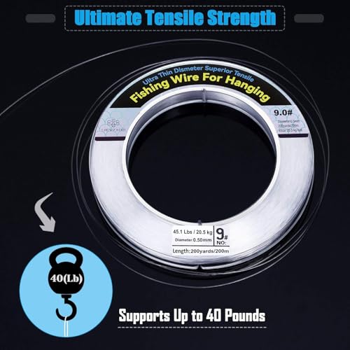 Clear Fishing Wire (0.5mm/656ft/29lb)