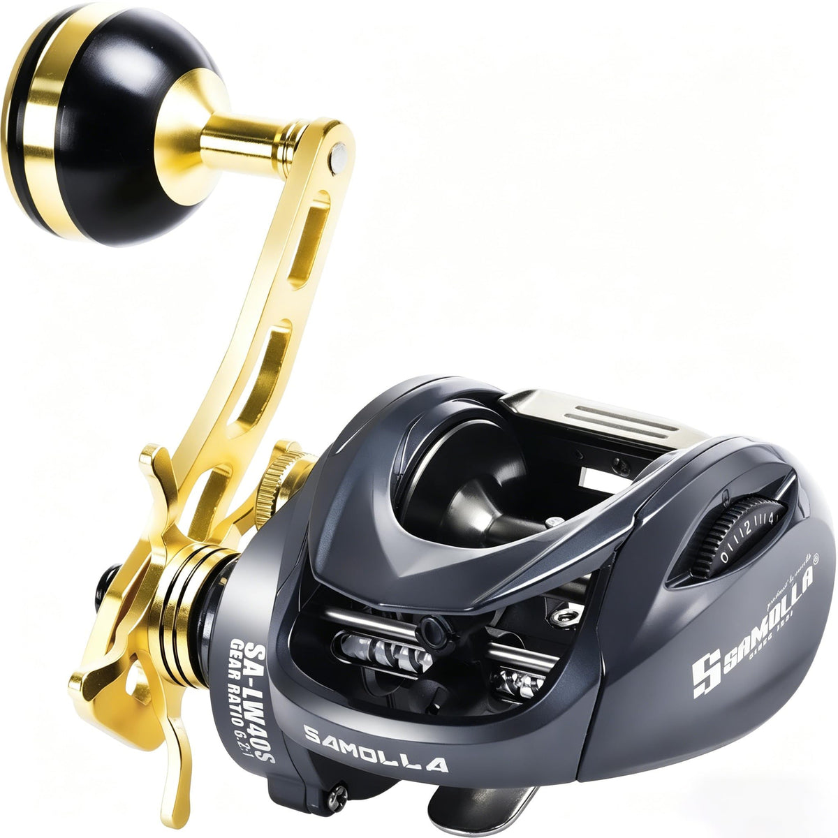 Baitcasting Fishing Reel 9 oz Ultralight Baitcaster Reel