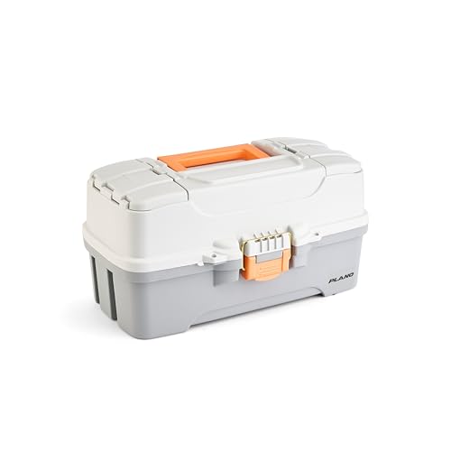 Three Tray Tackle Box (Light Grey/Dark Grey / Three-Tray / Three-Tray)