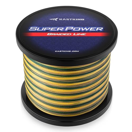 Superpower Braided Fishing Line (X4-New-Camo / 30LB(1097 Yds))