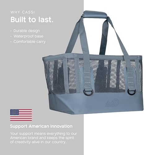 Boat Gear Heavy Duty Outddor CASSI Tote Boat Bag (Steel Blue / 50 Liter)