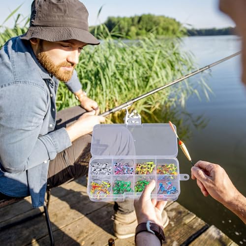 80 Pcs Crappie Jig Heads for Fishing (1/32 oz / Eye No Bait Keeper)