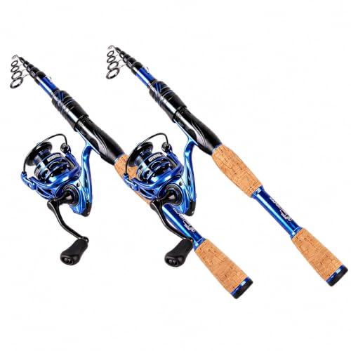 Telescopic Fishing Rod and Reel Combo