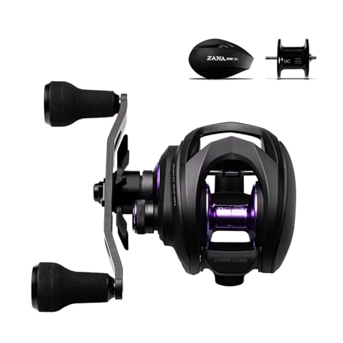 PURELURE Zana MAX 22LB MAX Drag Baitcaster Fishing Reel Left Handed (ZANA MAX-22LB / Left Hand)