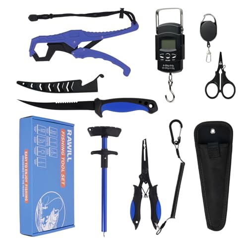 Fishing Accessories Kit for Men (Blue)
