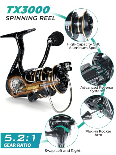 7Ft Telescopic Spinning Fishing Pole and Reel Combo with Tools (7FT-Full Kit with tools)