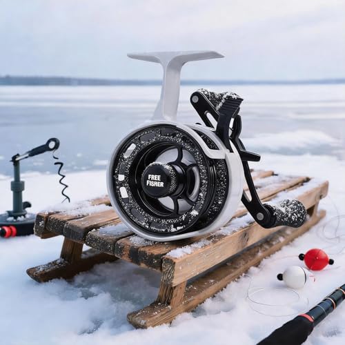 Ice Fishing Reels 3.2 (White-Right)