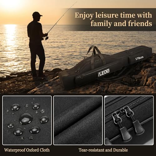 3 Layers Fishing Pole Bag