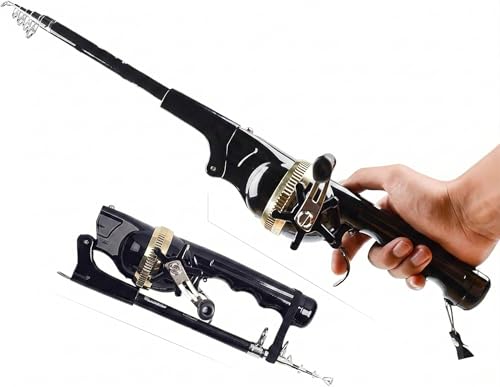 Telescopic Fishing Rod and Reel Combo for Adults & Beginner