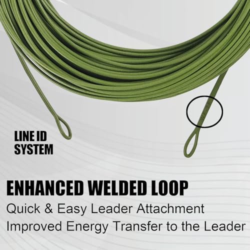ProWeight WF Floating Fly Line with Welded Loops (Mossgreen / 8F)