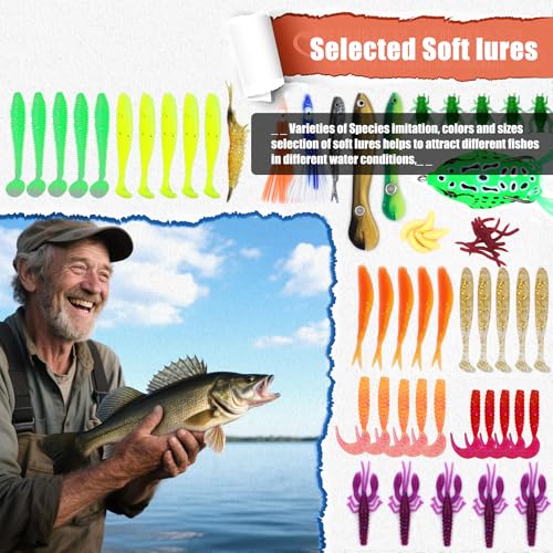 Topwater Floating Lures (130pcs)