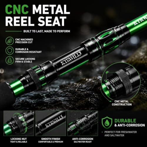 Telescopic Fishing Combo (Green / 6FT)