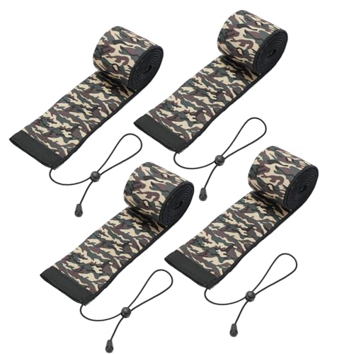 Premium Neoprene Fishing Rod Sleeves (60" / 4-Jungle Camo)