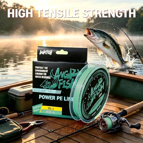 8 Strand Braided Fishing Line (Seafoam Green / 8LB(150Yds))