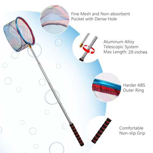Kids Fishing Net (Orange Blue)