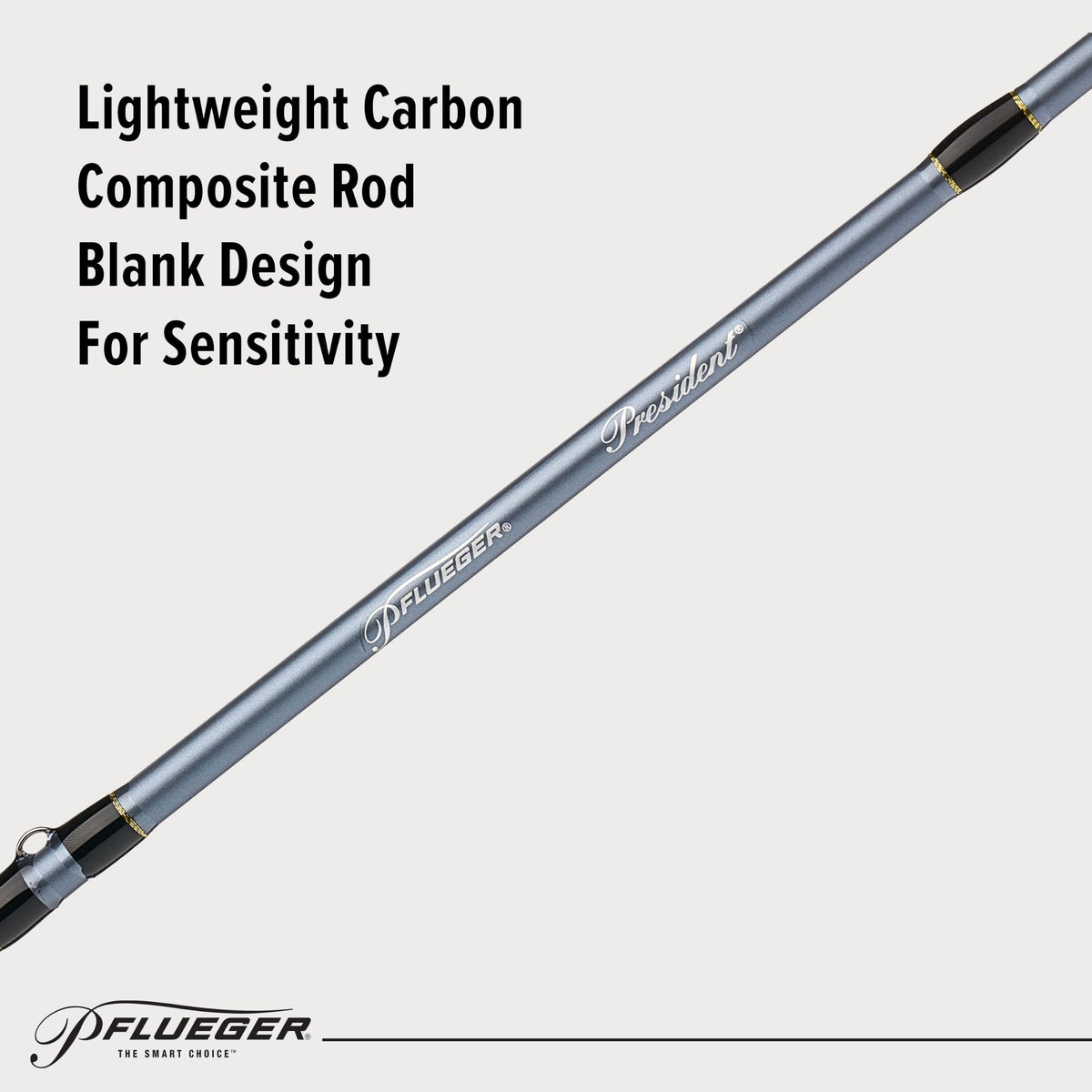 5'6" President Spinning Rod (5'6" - Light - 1pc)