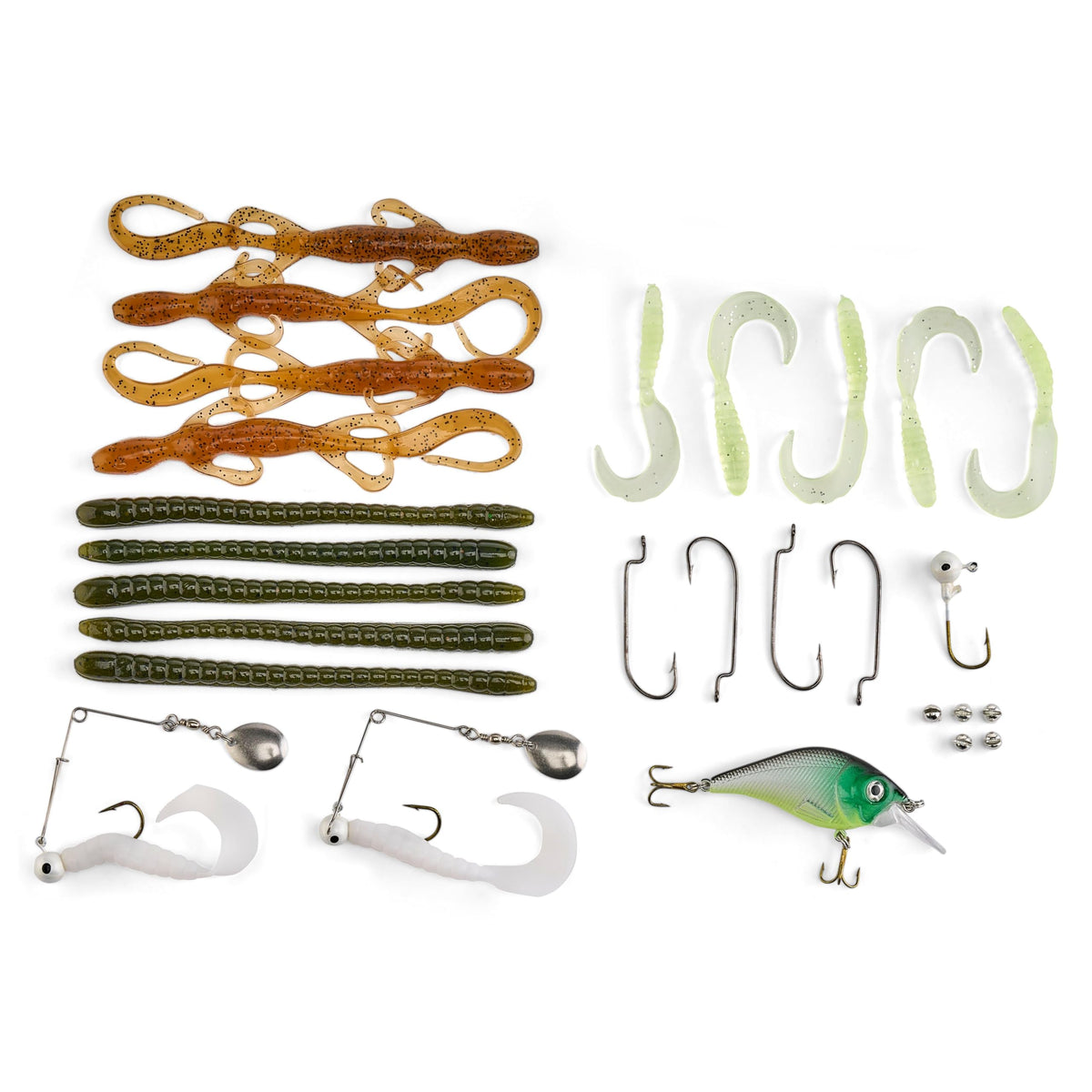 Three Tray Tackle Box Bass Kit (Bass)