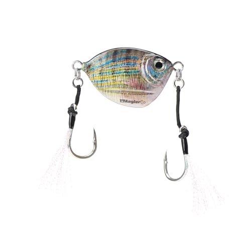 Imposter Jig Pinfish Color Slow Pitch Flutter Jigging Lure for Saltwater (70 Gram)