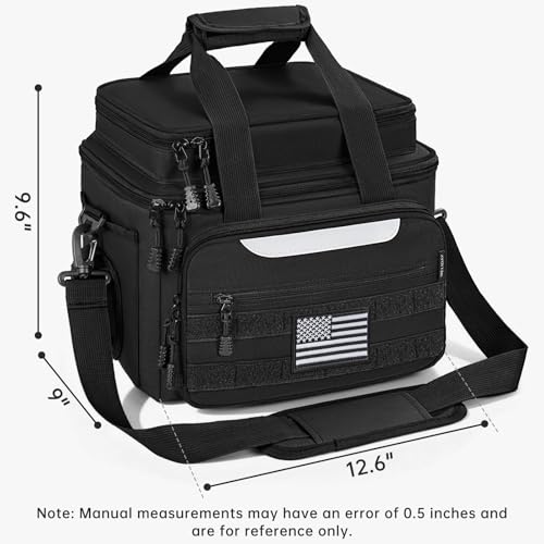 Fishing Tackle Bag Empty (Black / Bag Only)