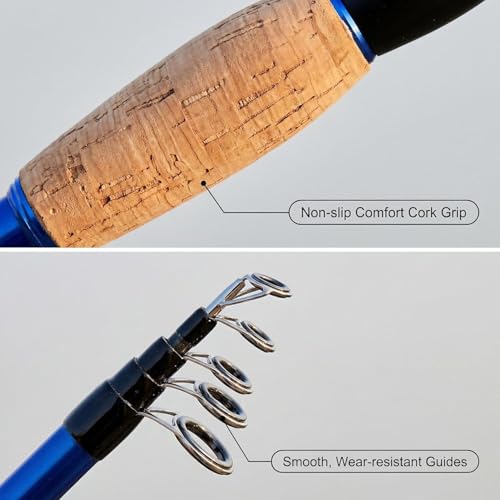 Telescopic Fishing Rod and Reel Combo