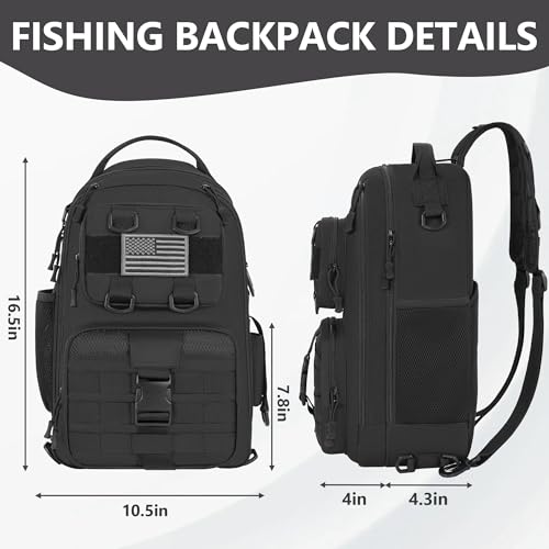Fishing Backpack Tackle Sling Bag
