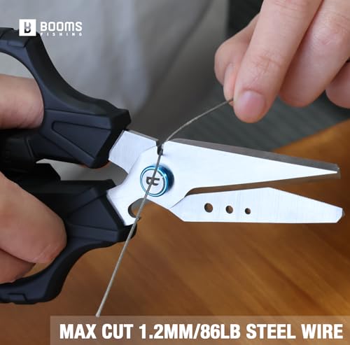 S04 Multifunction Braided Line Scissors with Side Wire Cutter (Scissors Only)