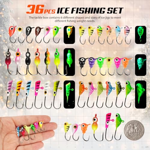 Ice Fishing Jigs Kit
