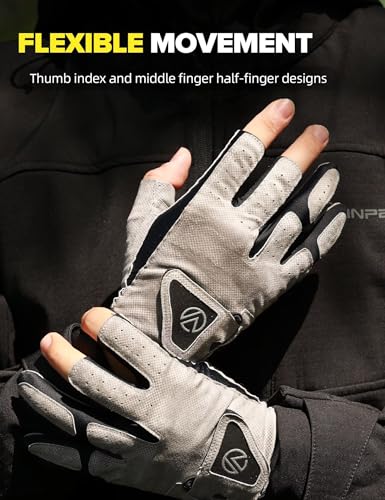 Fishing Gloves 3 Fingerless (Desert / X-Large)