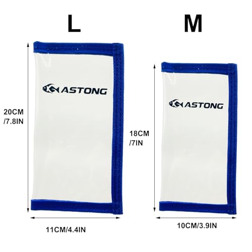 Clear PVC Fishing Lure Wraps 4 (Blue / 10pcs(5m+5l))