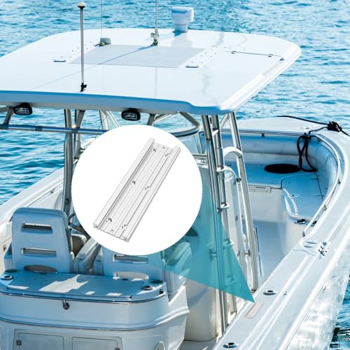 1 Pcs Aluminum Track for Boat Accessories (12 x 3.5")