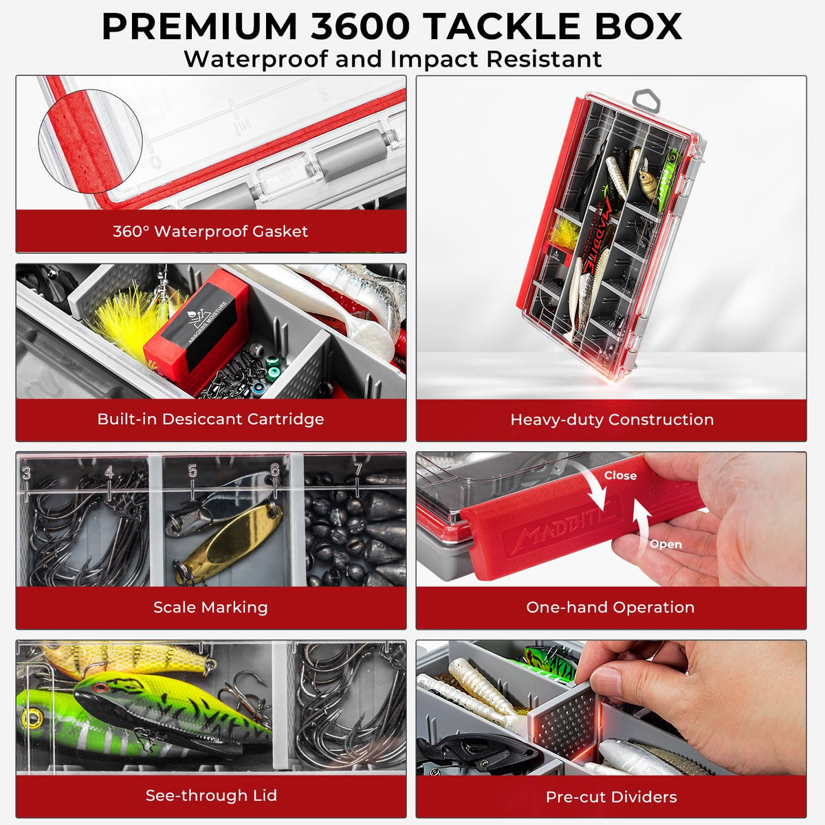 by KastKing Fishing Tackle Kit (71pcs Freshwater Lure Kit)
