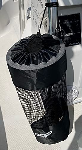 Boat Trash Bag Can Reuseable Washable Mesh and Nylon