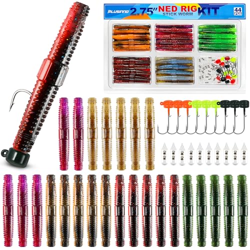 Wacky Worm Fishing Lure Kit