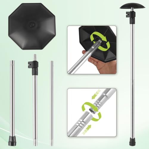 Golf Travel Bag Support Rod (Silver / 40inch)