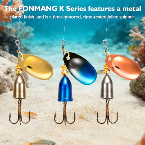 Fishing Lure Spinners (A-12Pcs Spinnerbaits)