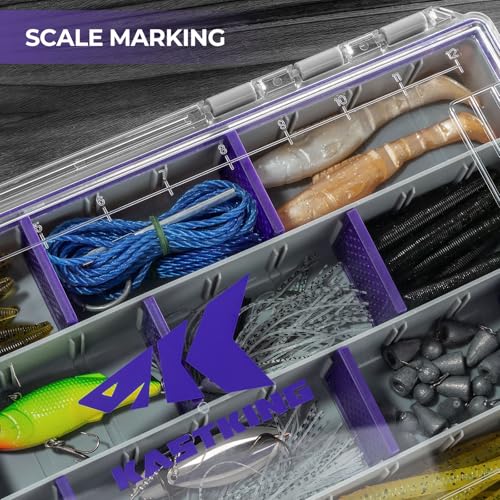 HyperSeal Waterproof Tackle Box (3700(2 Pack) / Purple)