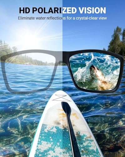 Floating Polarized Sunglasses Men Women Lightweight Sports Glasses