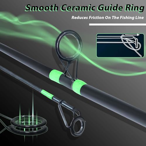 Surf Spinning Fishing Rod 9' (A-Green-11'0")