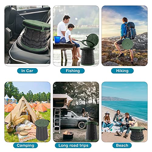 XXL Portable Toilet for Camping (Vert)