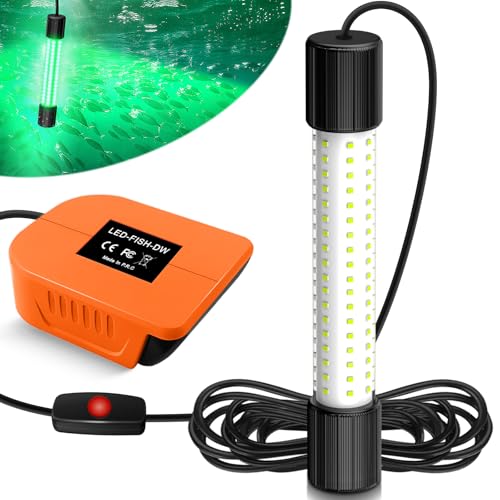 Green Fishing LED Light Adapter for 18V