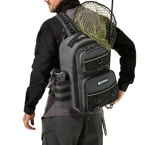 22L Wading Fishing Tackle Sling Bag