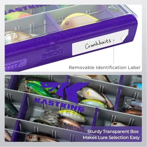 HyperSeal Waterproof Tackle Box (3600(2 Pack) / Purple)