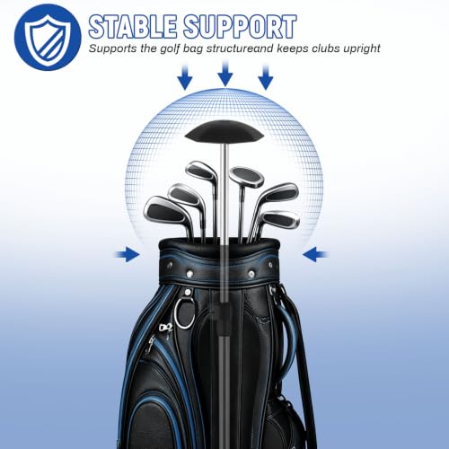 Adjustable Golf Bag Stiff Arm (Silver / 60inch)