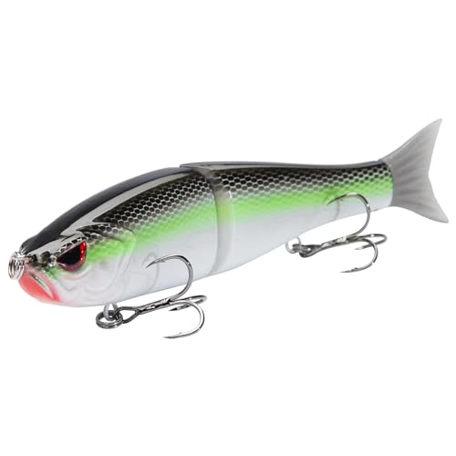 SwimShad Glide Baits Jointed Swimbait Bass Pike Salmon Trout Muskie Fishing Lure